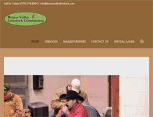 Tablet Screenshot of brazosvalleylivestock.com